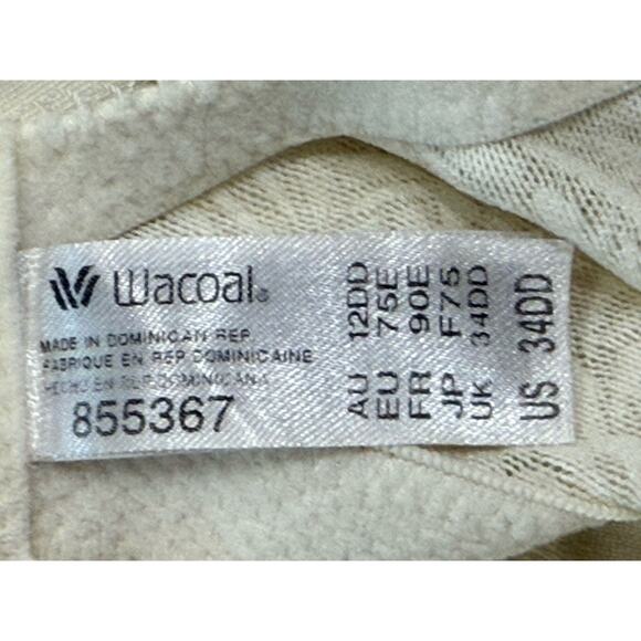 Lot of 5 Wacoal Full Figure/Coverage Unlined Underwire Bra 34DD Gray Beige Black - Picture 11 of 12